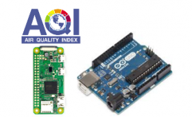 Air quality monitoring IOT ? Arduino & sensors connected to a Raspberry Pi