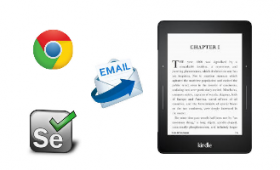 Send to Kindle via email – using browser automation